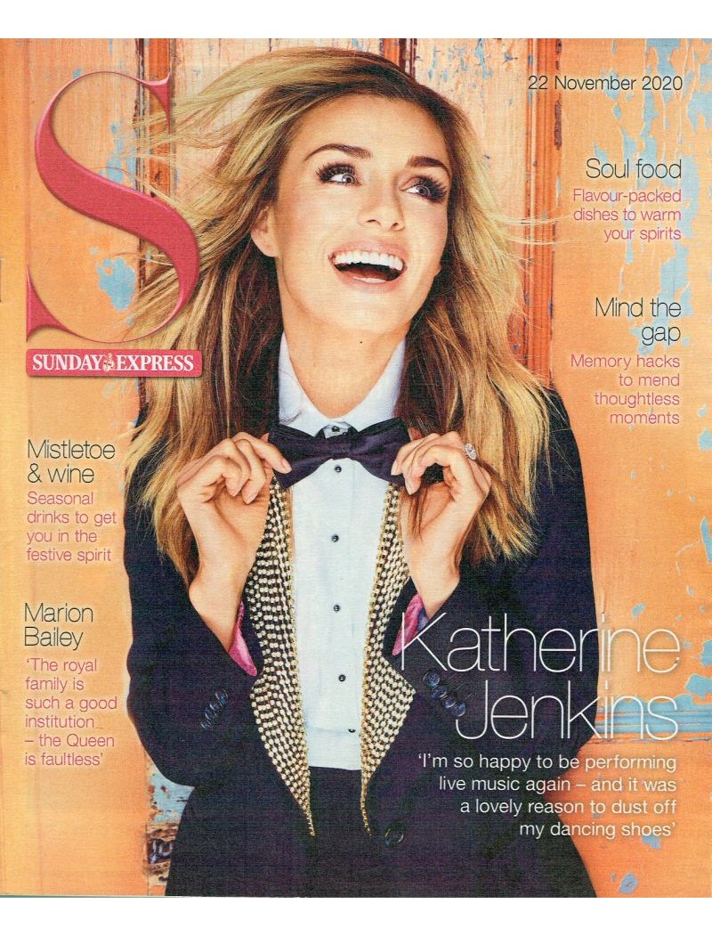 Sunday Express Magazine 2020 22/11/20 Katherine Jenkins