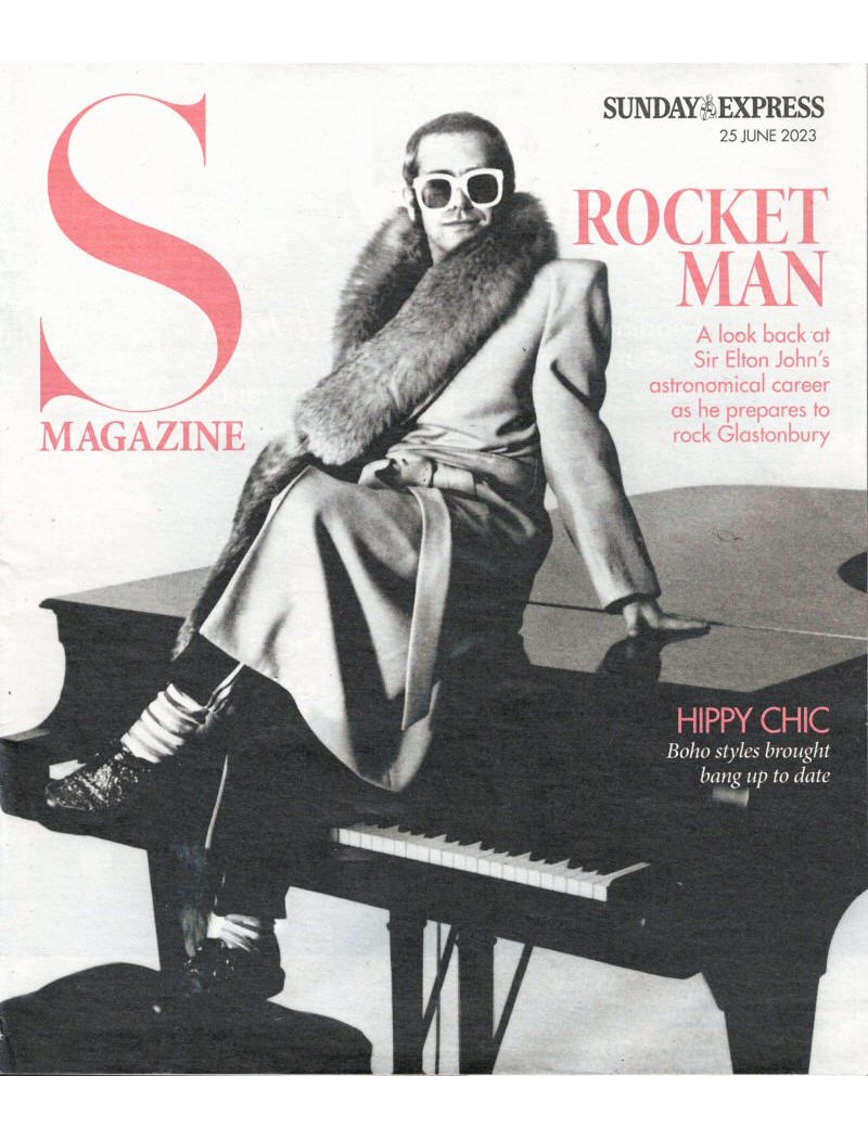 Sunday Express Magazine 2023 25th June 2023 Elton John