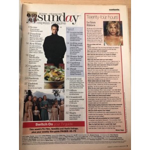 Sunday Express Magazine 2000 29/10/00