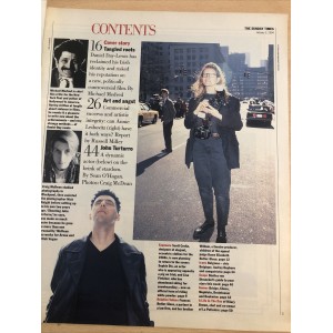 Sunday Times Magazine 1994 2nd January 1994