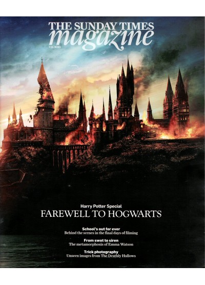 Sunday Times Magazine 2010 7th November 2010 Harry Potter