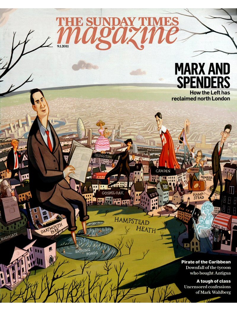 Sunday Times Magazine 2022 9th January 2011 Mark Wahlberg
