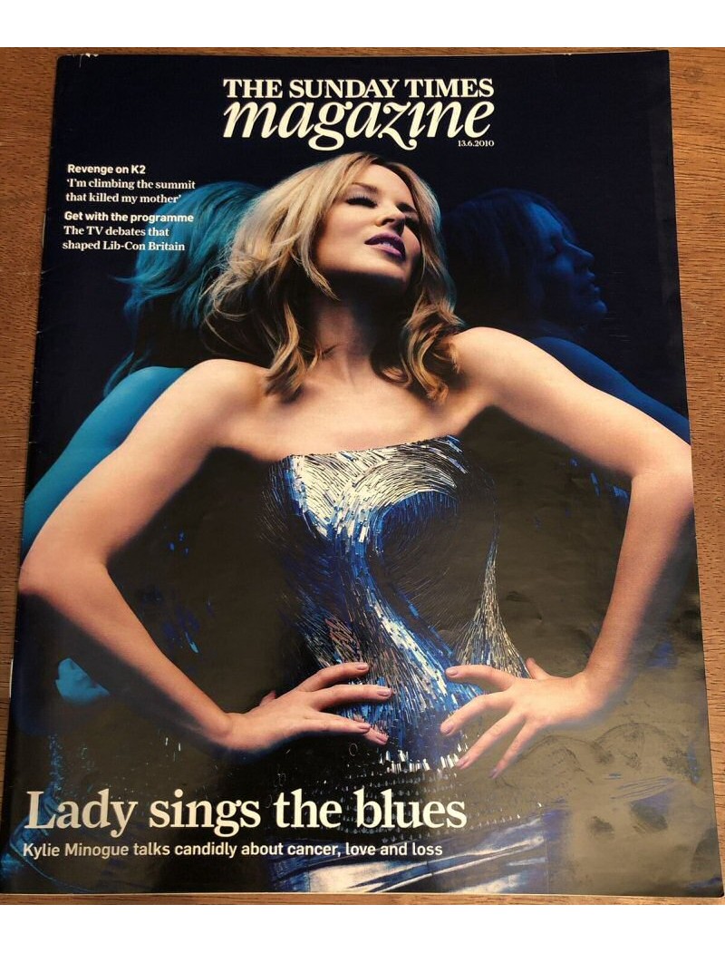 Sunday Times Magazine 2010 13th June 2010 Kylie Minogue