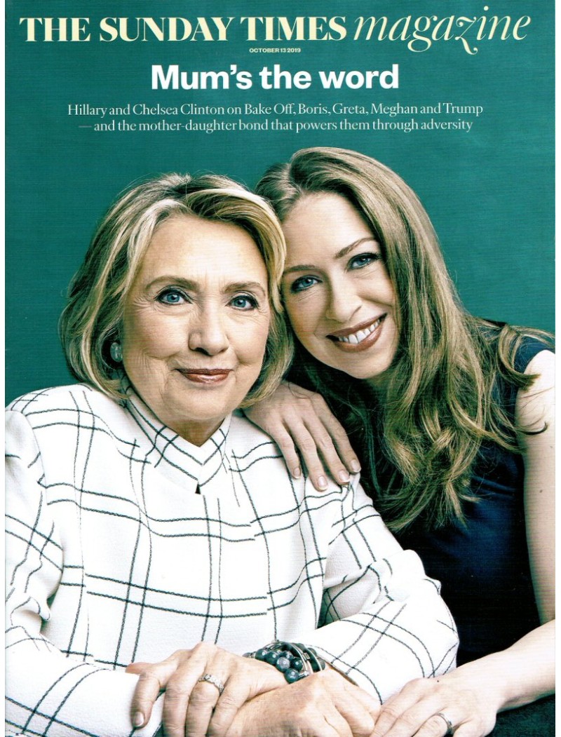 Sunday Times Magazine 2019 13th October 2019 Hillary Clinton Sunday Times Magazine 2019 13th October 2019 Hillary Clinton