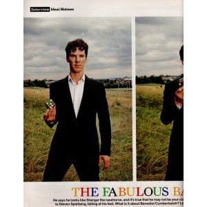 Sunday Times Magazine 2010 15th August 2010 Benedict Cumberbatch