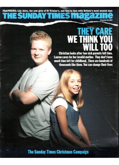 Sunday Times Magazine 2007 25th November 2007