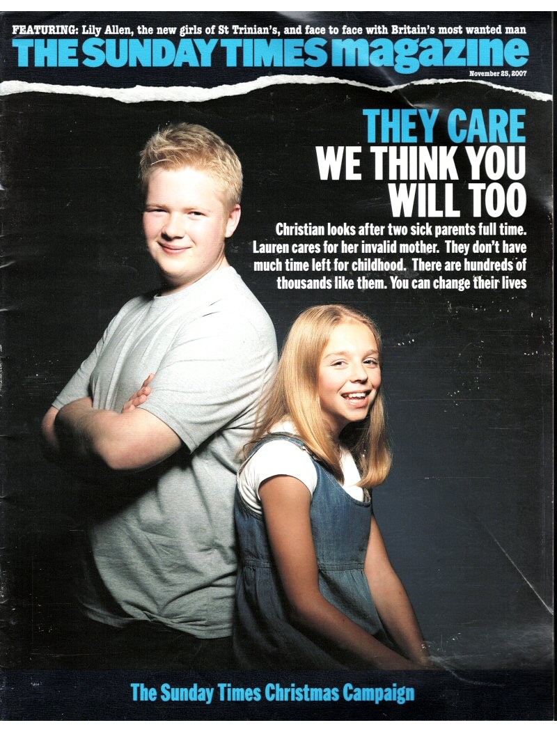 Sunday Times Magazine 2007 25th November 2007