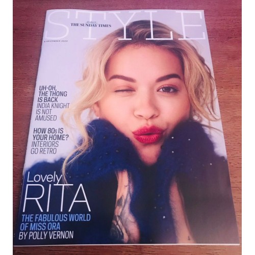 Sunday Times Style Magazine 2020 06/12/20 Rita Ora