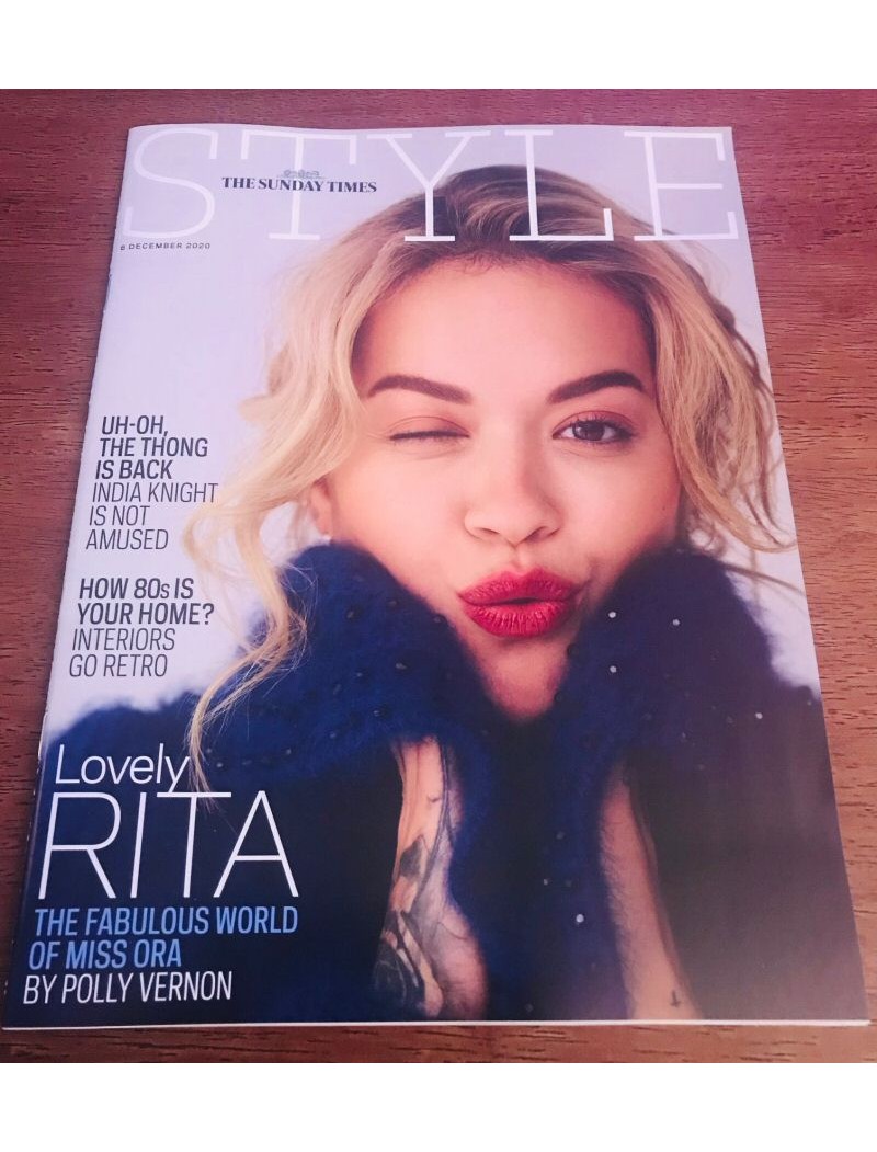 Sunday Times Style Magazine 2020 06/12/20 Rita Ora
