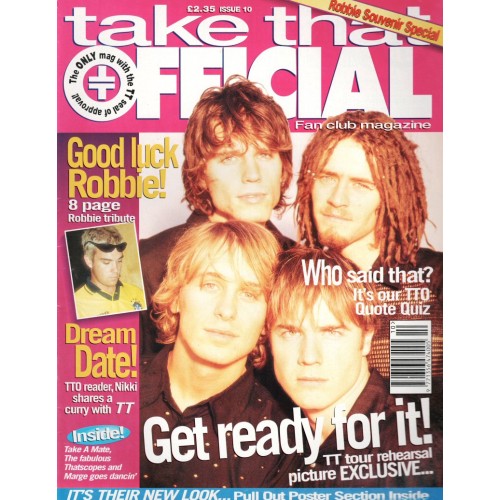 Take That Official Magazine No. 10