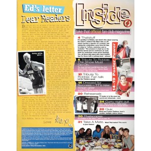 Take That Official Fan Club Magazine No. 10