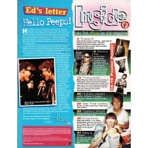 Take That Official Fan Club Magazine No. 11