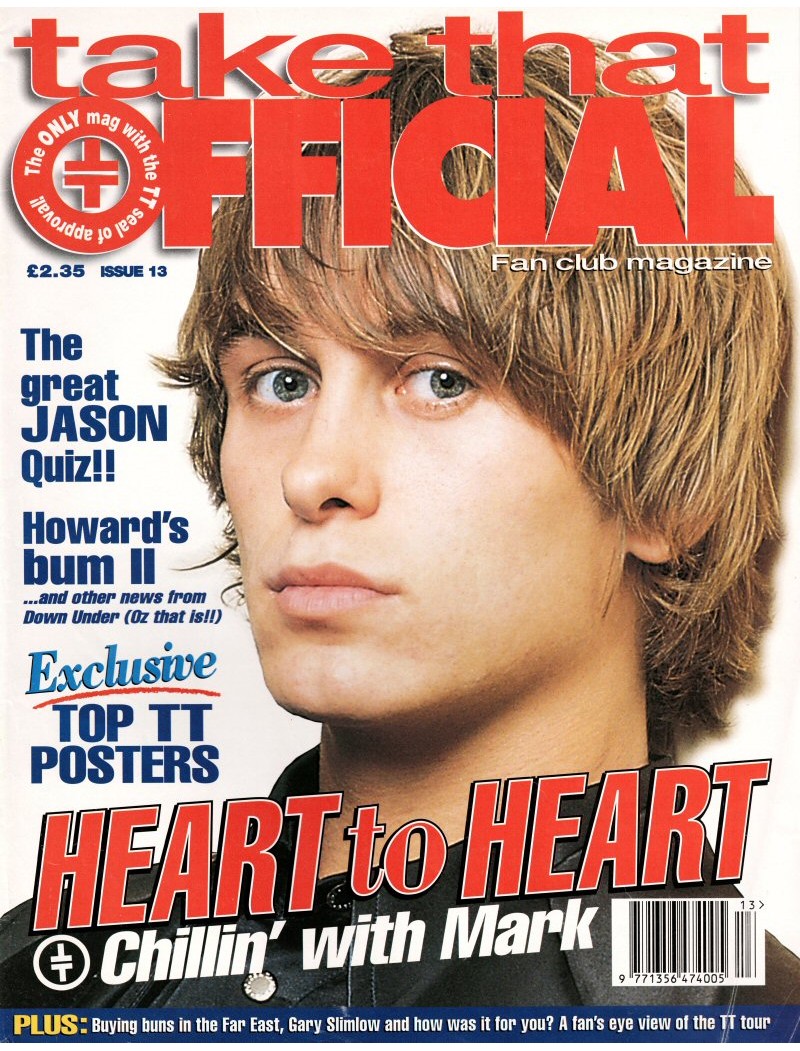 Take That Official Fan Club Magazine No. 13