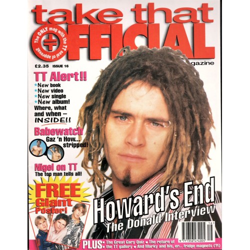 Take That Official Magazine No. 16