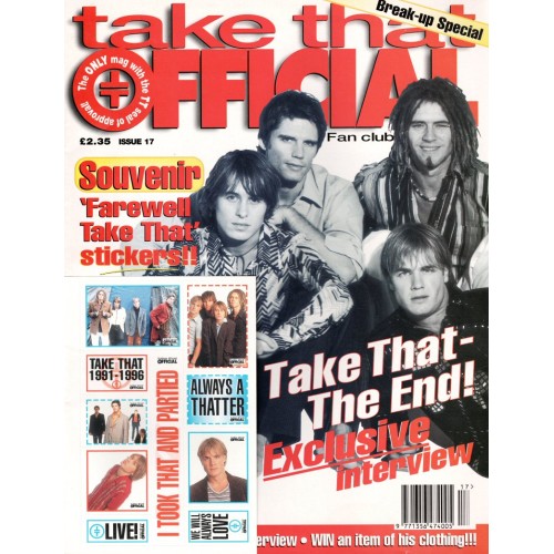 Take That Official Magazine No. 17