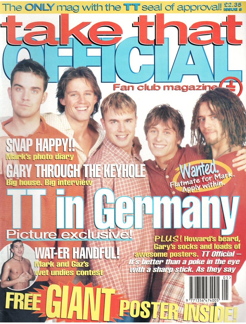 Take That Official Fan Club Magazine No. 5