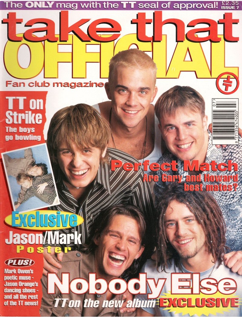 Take That Official Fan Club Magazine No. 7