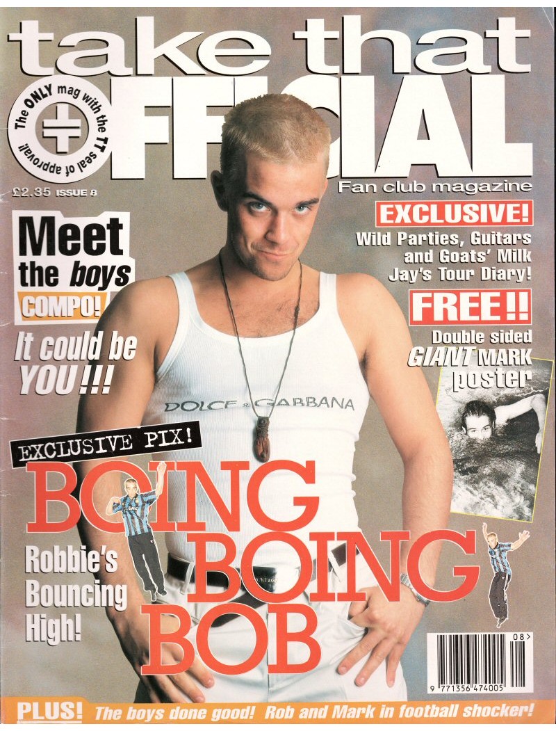 Take That Official Fan Club Magazine No. 8