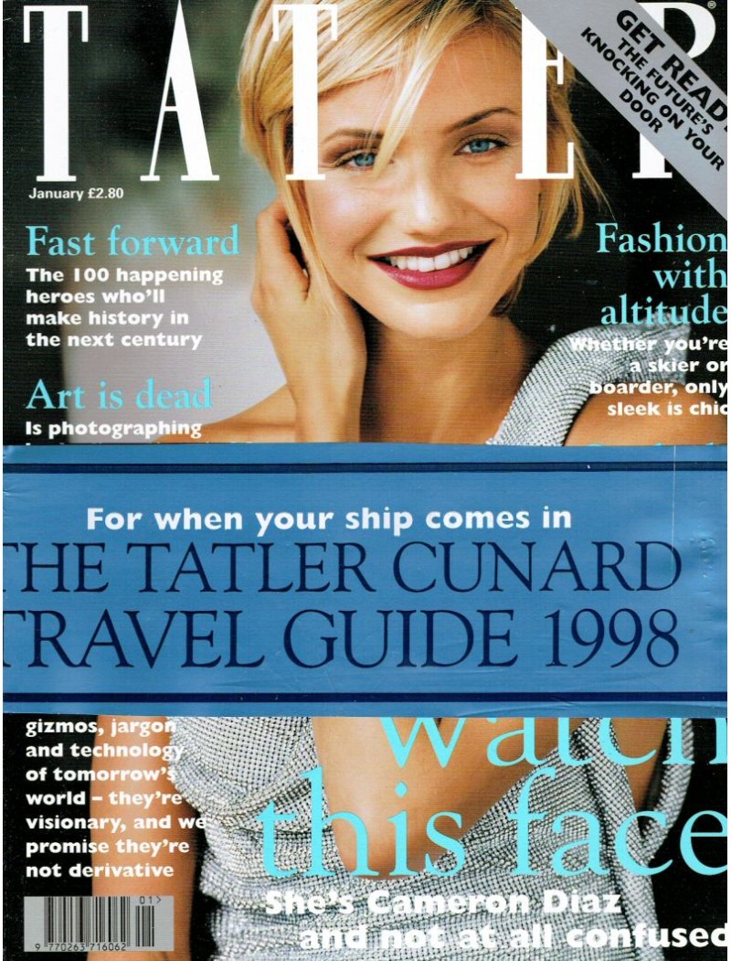 Tatler Magazine January 1998 Cameron Diaz Tatler Magazine January 1998 Cameron Diaz
