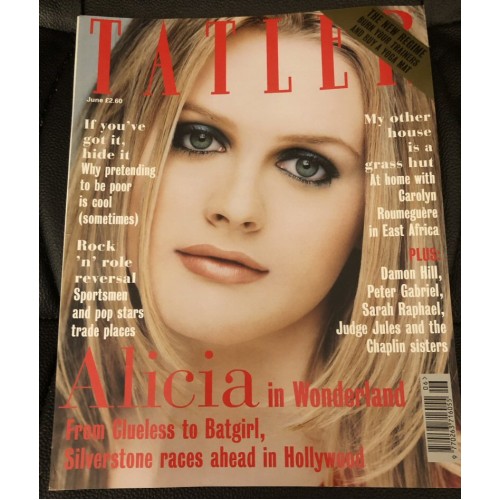 Tatler Magazine 1997 06/97 Alicia Silverstone