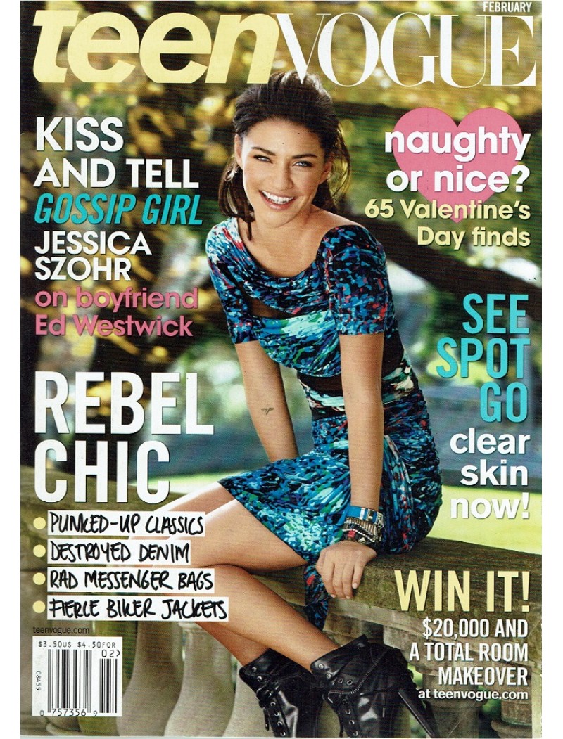 Teen Vogue Magazine 2010 02/10 Jessica Szohr