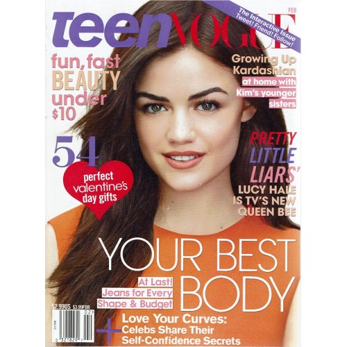 Teen Vogue Magazine 2011 02/11 Lucy Hale