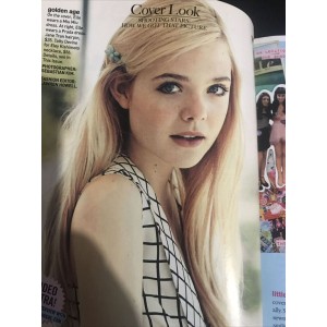 Teen Vogue Magazine 2012 02/12 Elle Fanning