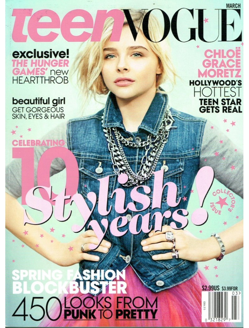 Teen Vogue Magazine 2013 03/13 Chloe Grace Moretz