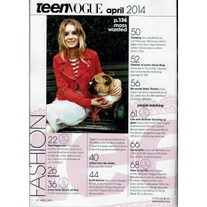 Teen Vogue Magazine April 2014 Shailene Woodley