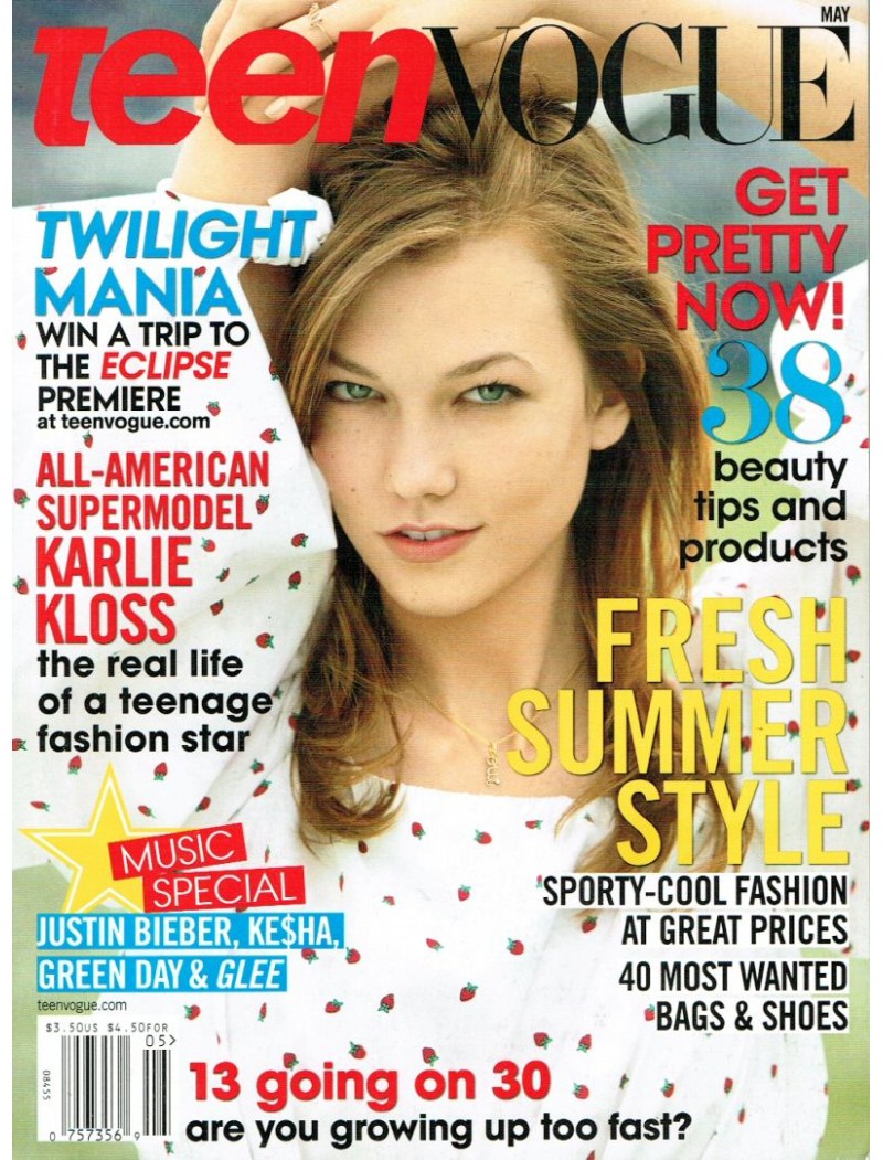 Teen Vogue Magazine 2010 05/10 Karlie Kloss