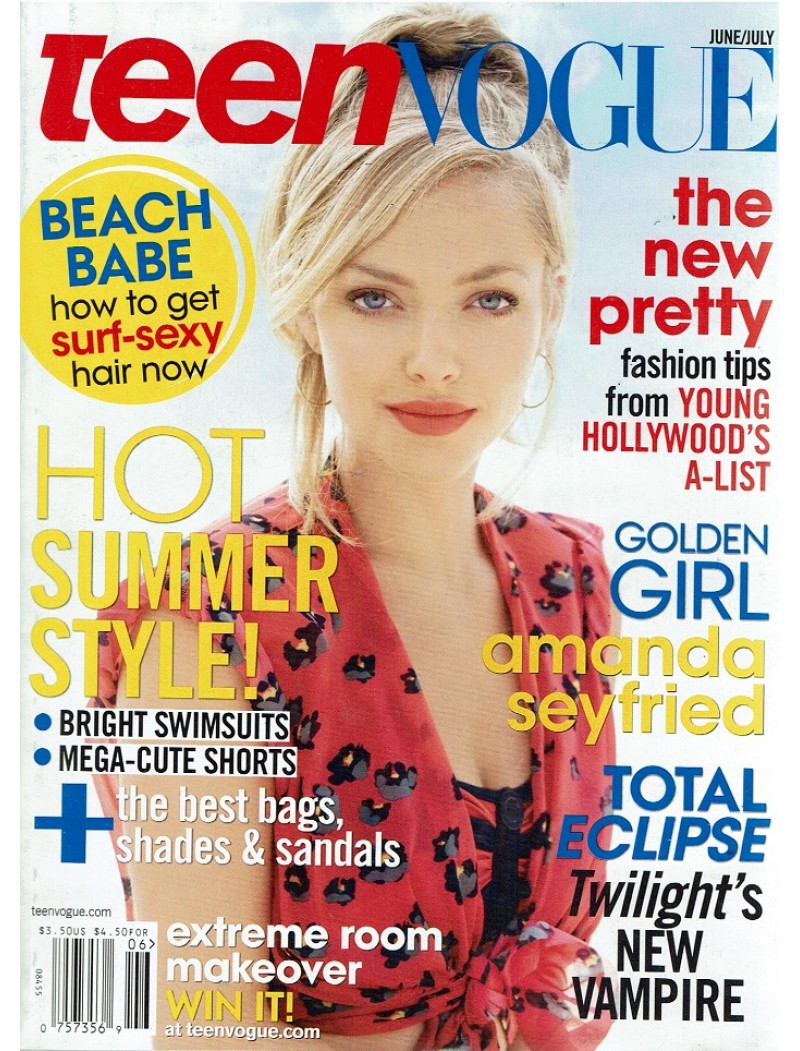 Teen Vogue Magazine 2010 06/10 Amanda Seyfried