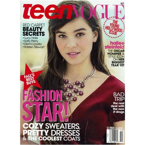 Teen Vogue Magazine 2013 10/13 Hailee Steinfeld