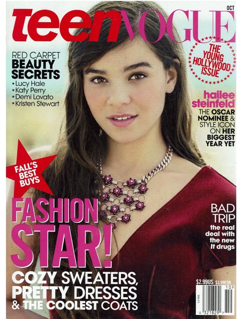 Teen Vogue Magazine 2013 10/13 Hailee Steinfeld