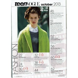 Teen Vogue Magazine October 2013 Hailee Steinfeld