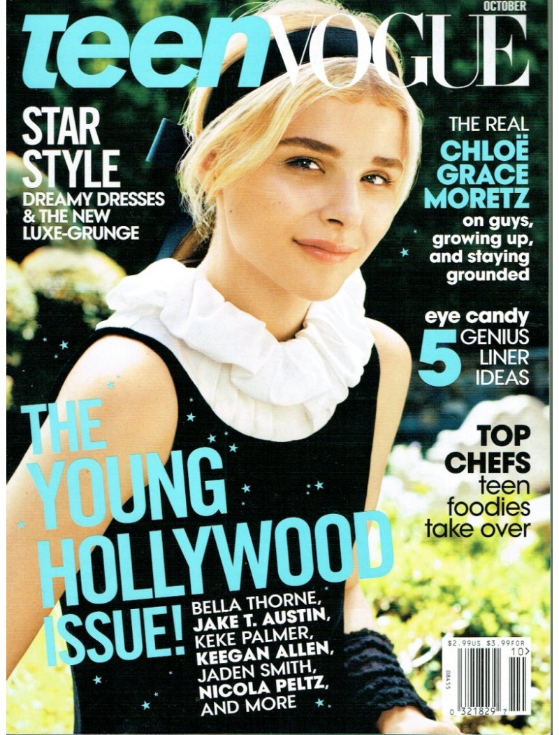 Teen Vogue Magazine 2014 10/14 Chloe Grace Moretz