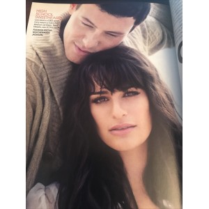 Teen Vogue Magazine 2010 12/10 Cory Monteith Lea Michelle