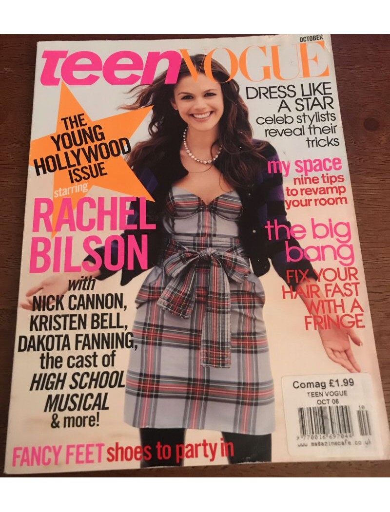 Teen Vogue Magazine 2006 10/06 Rachel Bilson