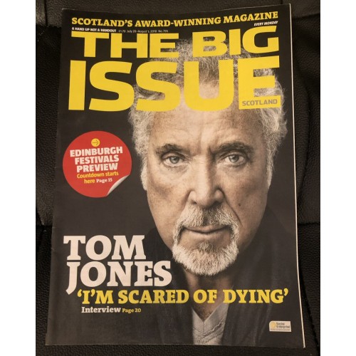 The Big Issue Magazine 2010 26/07/10 Tom Jones