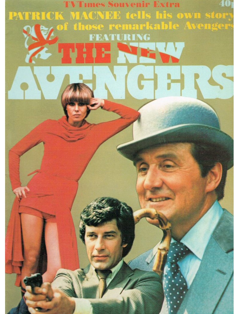 TV Times Magazine 1976 THE NEW AVENGERS Souvenir Issue