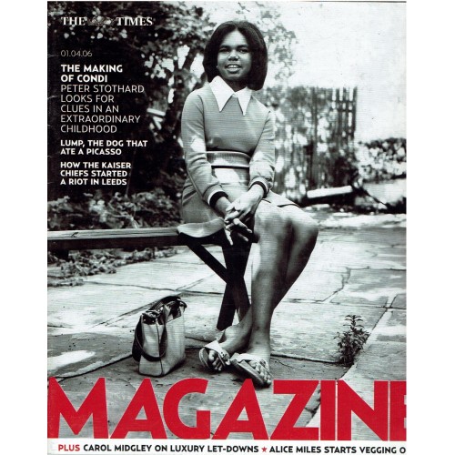 The Times Magazine 2006 01/04/06 Condoleezza Rice