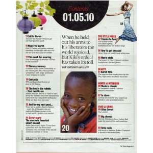 The Times Magazine 2010 01/05/10 Ralph Lauren