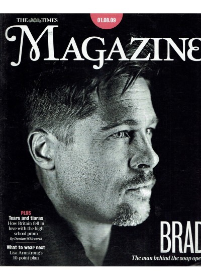 The Times Magazine 1st August 2009 Brad Pitt