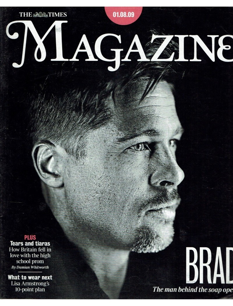 The Times Magazine 1st August 2009 Brad Pitt