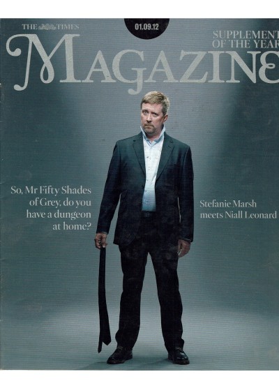 The Times Magazine 1st September 2012 Niall Leonard