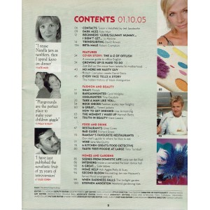 The Times Magazine 1st October 2005 Zoe Ball