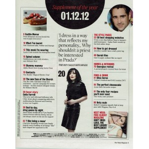 The Times Magazine 2012 01/12/12 Colin Farrell