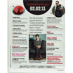 The Times Magazine 2nd February 2013 Dr Brandy Engler