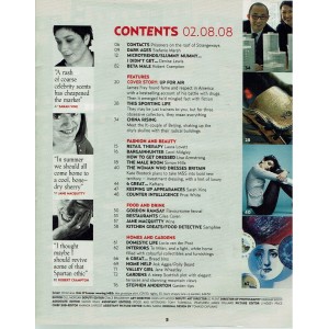 The Times Magazine 2nd August 2008 James Frey