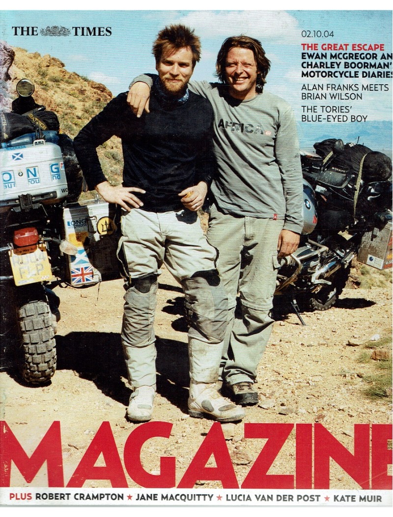 The Times Magazine 2nd October 2004 Ewan Mcgregor