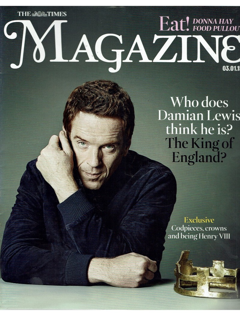 The Times Magazine 3rd January 2015 Damian Lewis